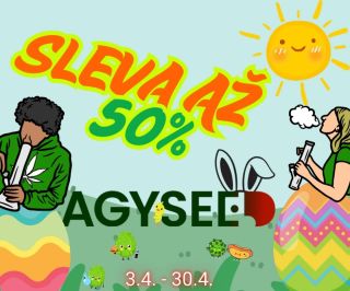 🔥 Mega slevy na Agyseed.cz! 🔥 🌱 Chceš pořádnou úrodu za nejlepší ceny? Právě teď máme slevy až 50 % na vybrané odrůdy! 🌿💥...
