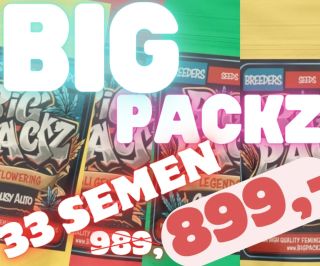 🔥 BIG PACKZ za BEZKONKURENČNÍ cenu! 🔥 Hledáš mega výhodné balení? U nás na Agyseed je máš za pouhých 899 Kč! ✅ Nejlepší...